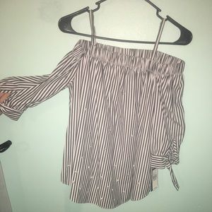 Black and white shirt